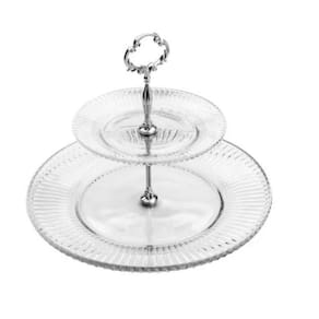 Porta Doce 2 Andares Cristal Renaissance Lyor
