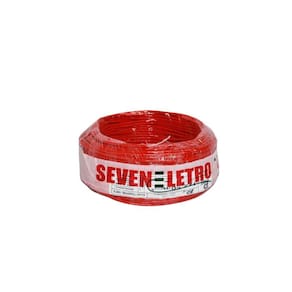 Fio Cabo Flexível 2,5Mm Vermelho- 30 Metros
