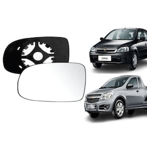 Lente Retrovisor Com Base Corsa E Montana 03... Lado Direito