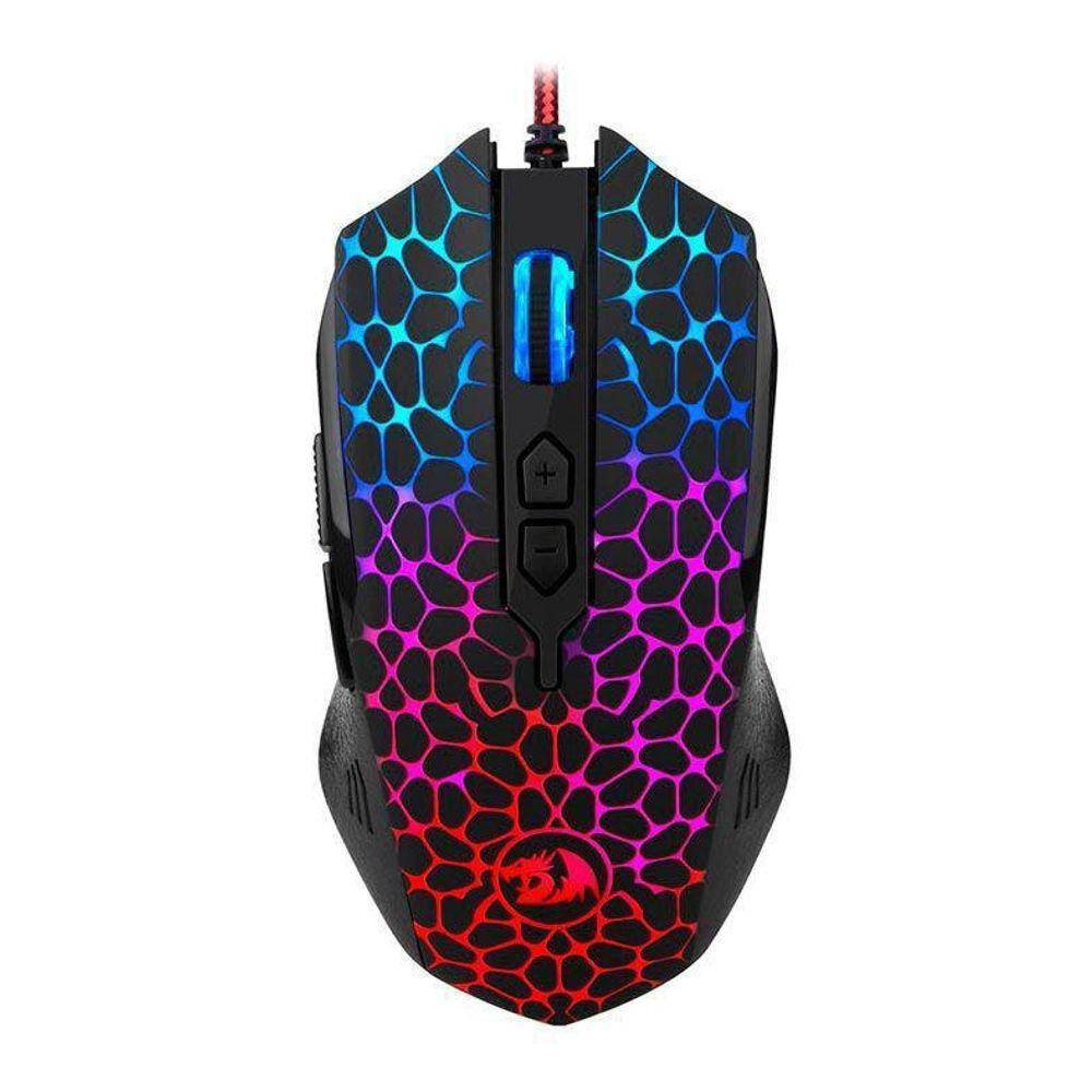 Mouse Gamer Redragon Inquisitor Basic M608 3200dpi Preto Com Fio Casas Bahia 4140