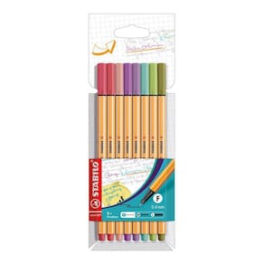 Estojo Stabilo Point 88 Fine Com 8 Cores - Stabilo - 53.3001