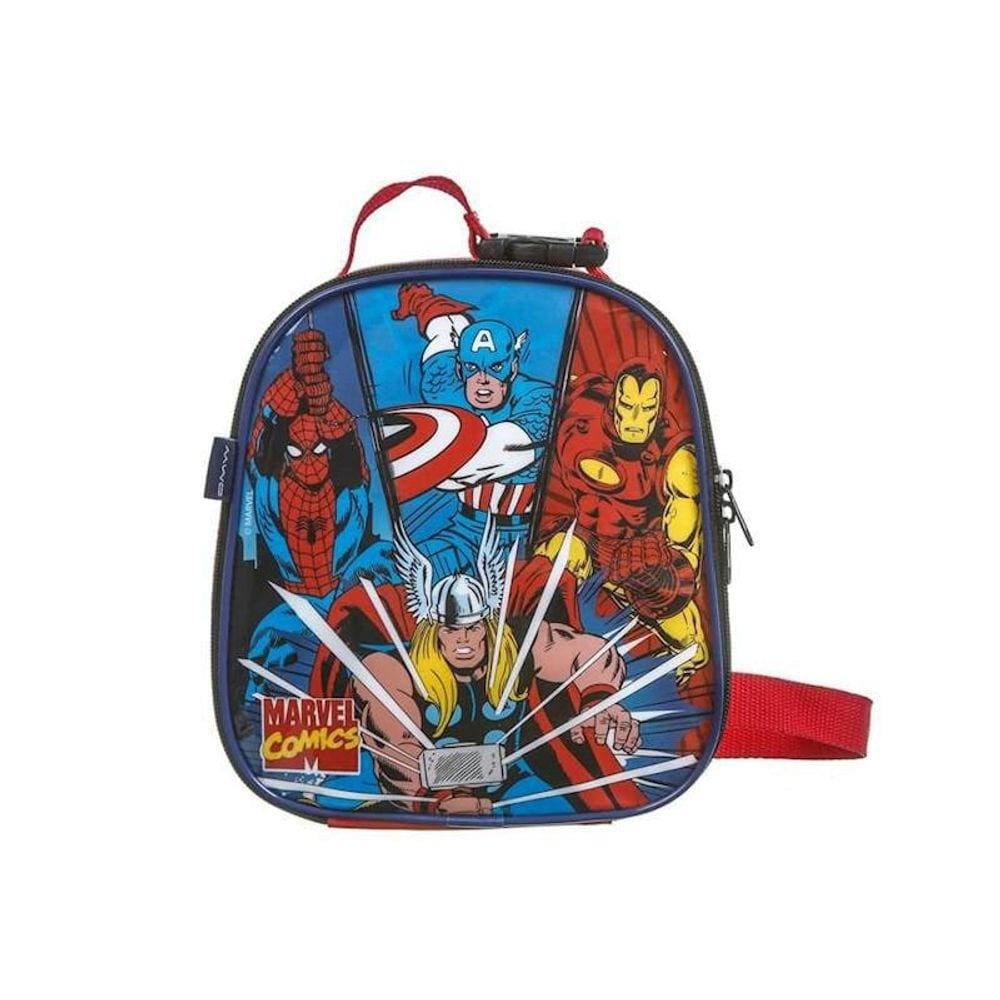 Lancheira Térmica Soft Marvel Comics 11675 Dmw