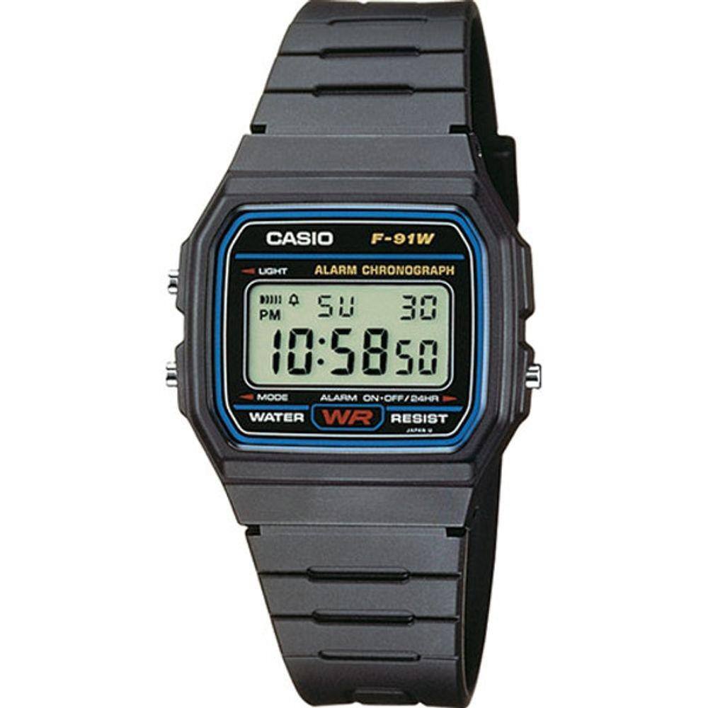 Relógio Masculino Casio Digital Esportivo F-91W