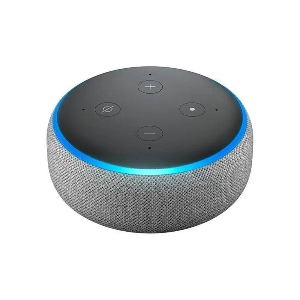 Smart Speaker Amazon Echo Dot Geracao Com Alexa Cinza Black Friday Vale Pix Casas Bahia