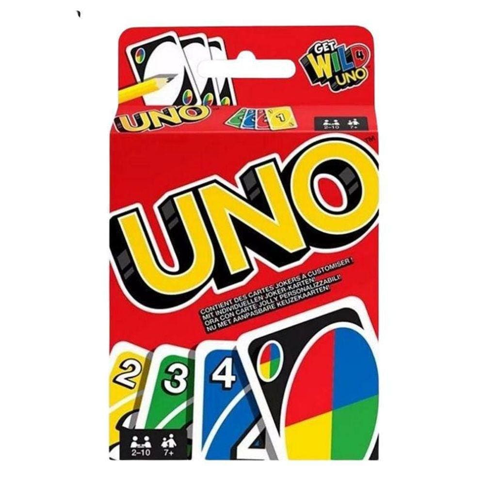 Jogo cartas uno preto