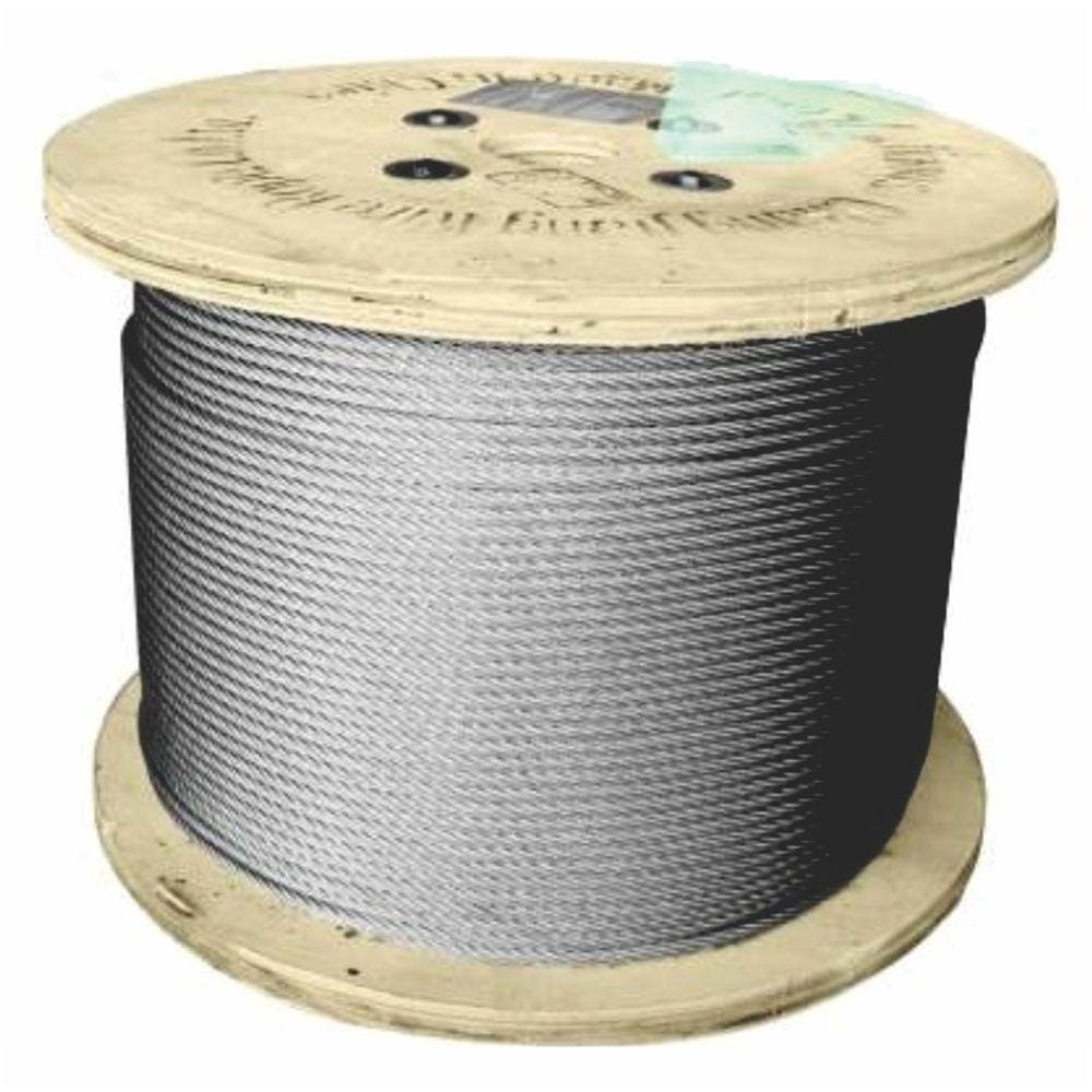 Cabo De Aço Galvanizado 3,2mm (1/8) 100 metros