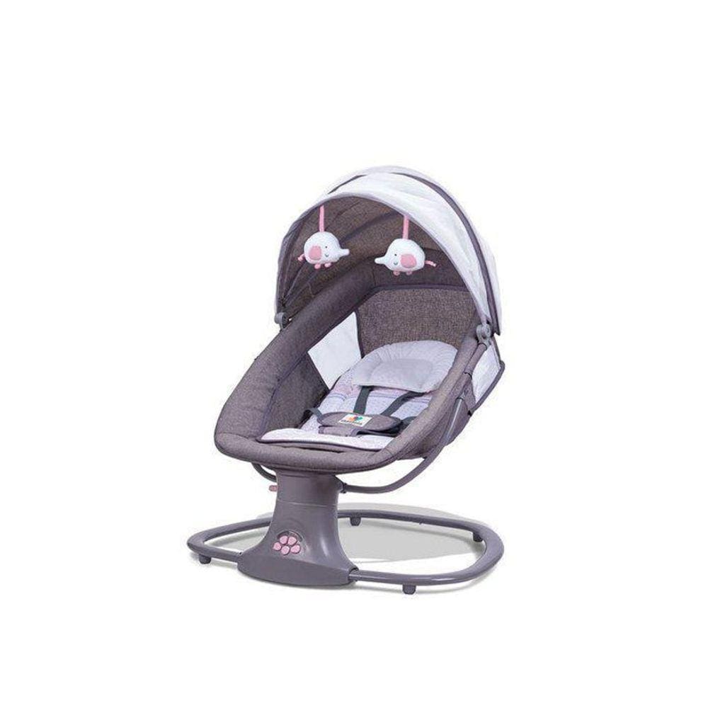 Cadeira Swing Automática Com Bluetooth Rosa - Mastela