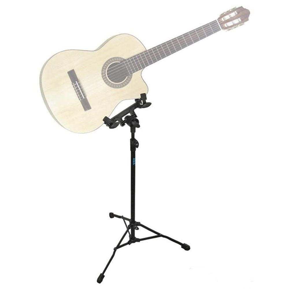 Suporte Pedestal Ask Egv Violão Guitarra Ajuste Usar Em Pé