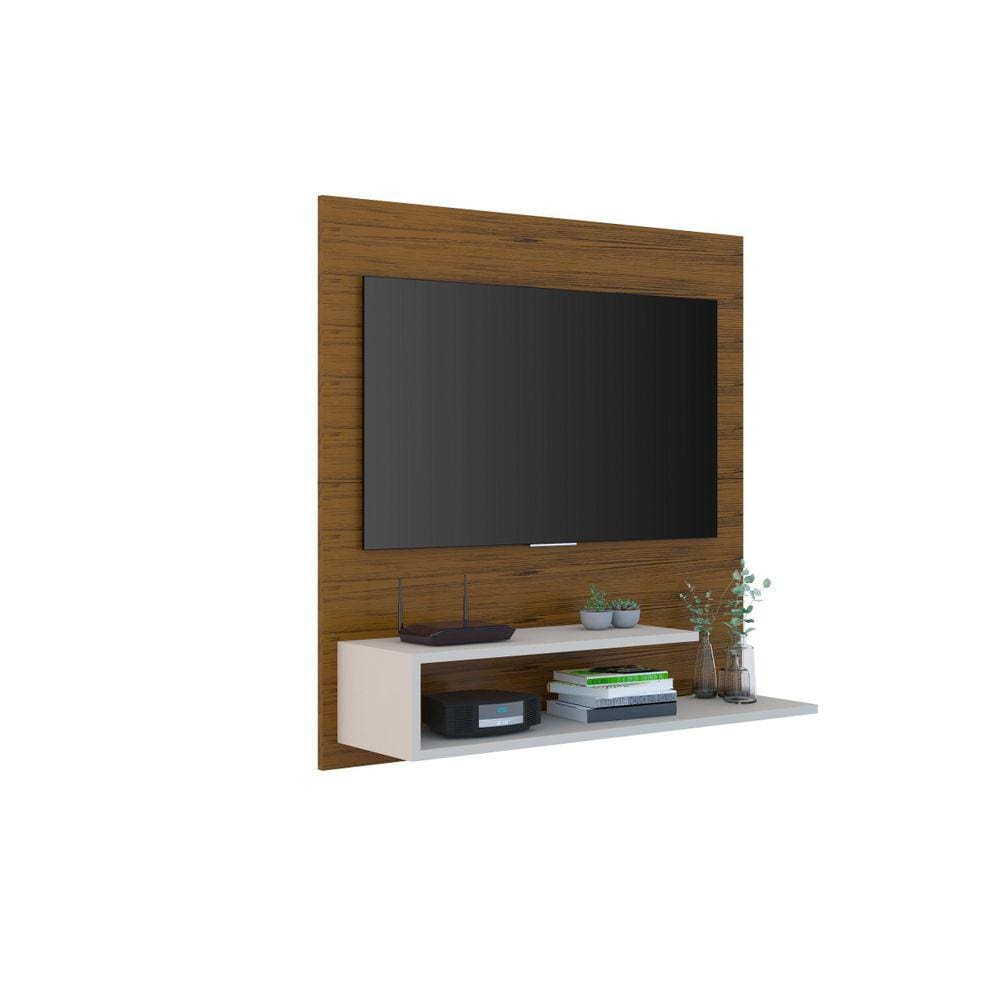 Painel Para Tv 32P Orlon - Sala/Quarto - Freijó/Off - Decor
