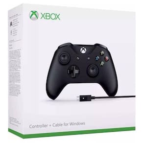 Controle Xbox One S Microsoft Slim Preto Lacrado