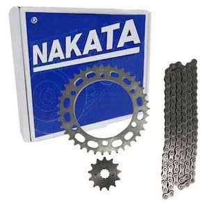 Kit Relação Tração Transmissão Xre 300 Todas Nakata