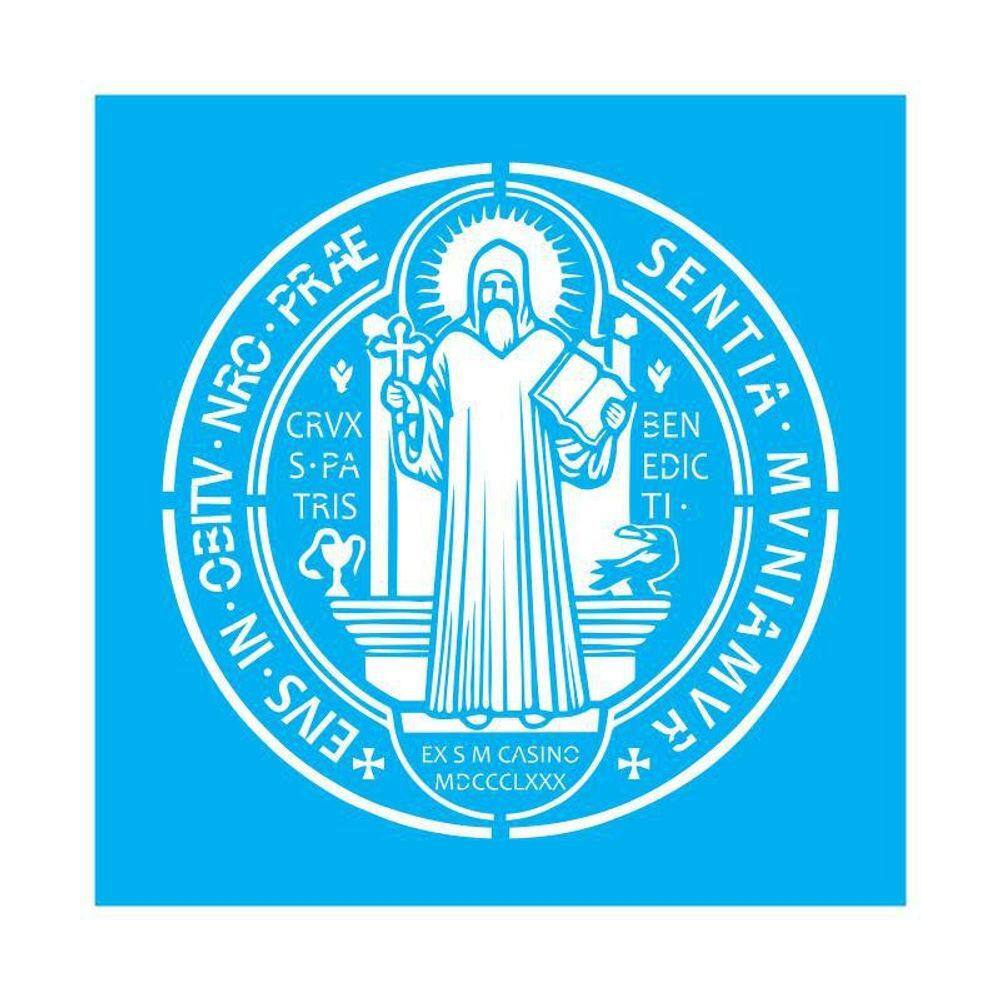 Stencil Tamako São Bento - 30X30Cm - Ref 9964