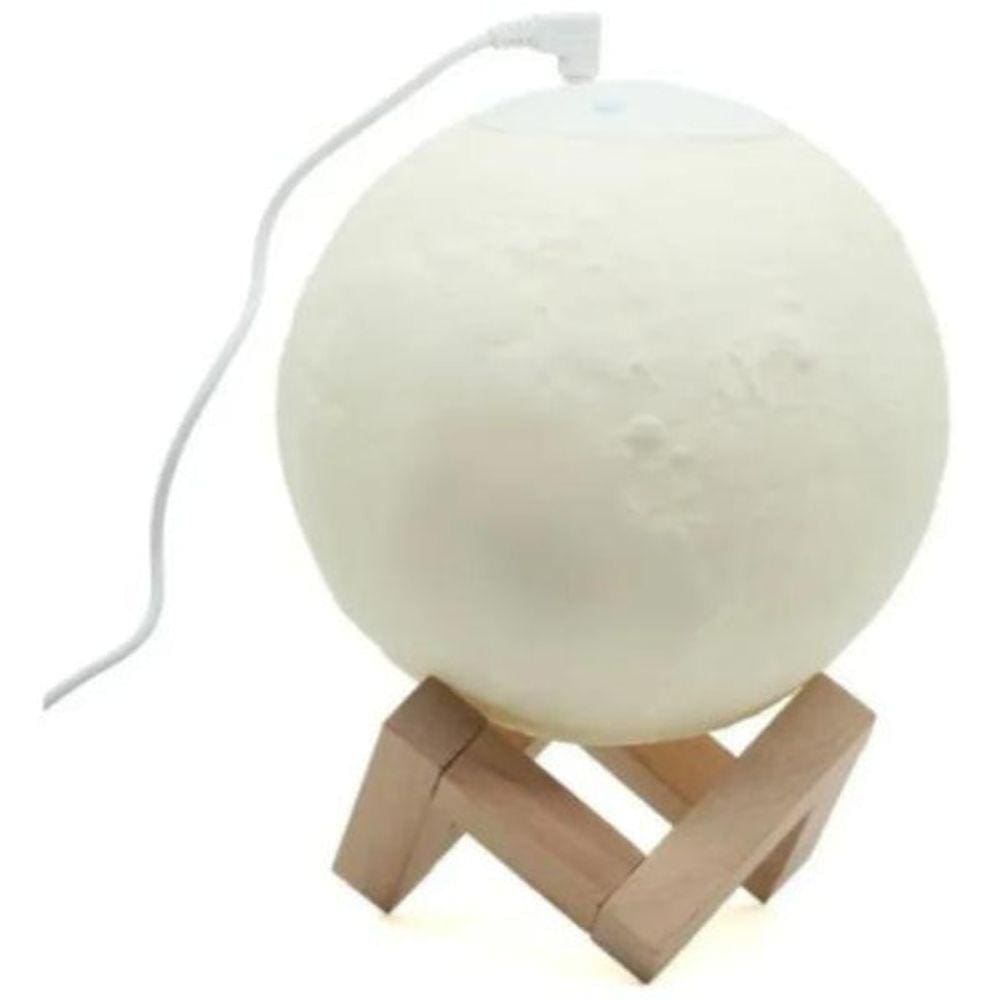 Umidificador Aromatizador Luminária Abajur Lua