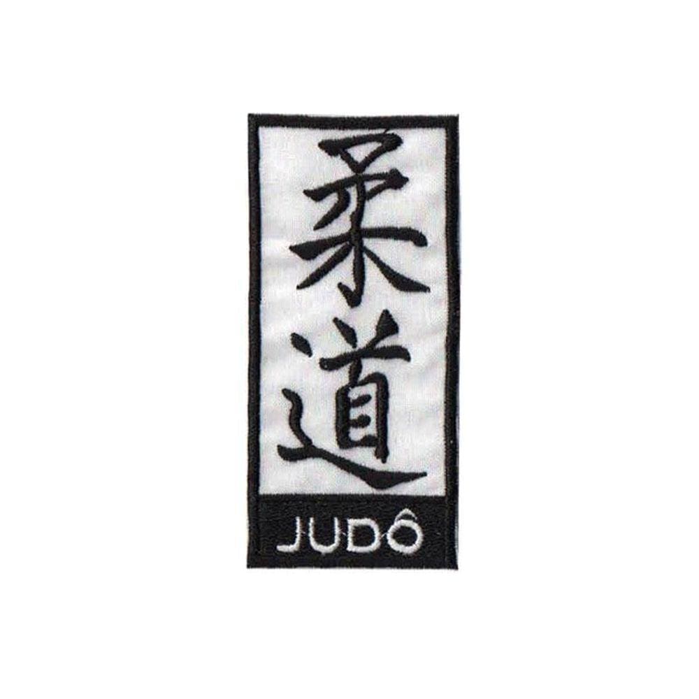 Patch Bordado Judô I Com Fecho De Contato