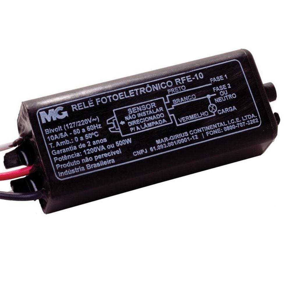 Rfe-10 Rele Fotoeletronico 500W Bivolt