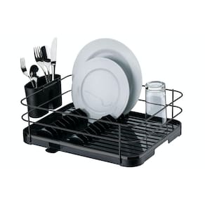 Escorredor De Louças Com Base Preto Ônix Future 982Ox