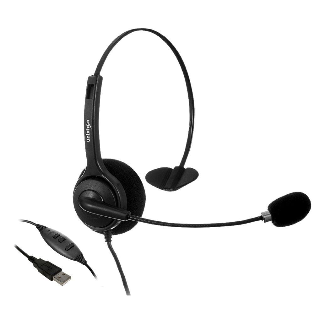 Headset Hd800 Flex Usb Unixtron
