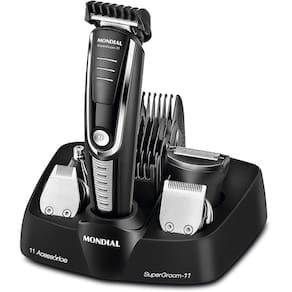 Aparador De Pelos Mondial Bg-05 Supergroom 11 Em 1 Masculino