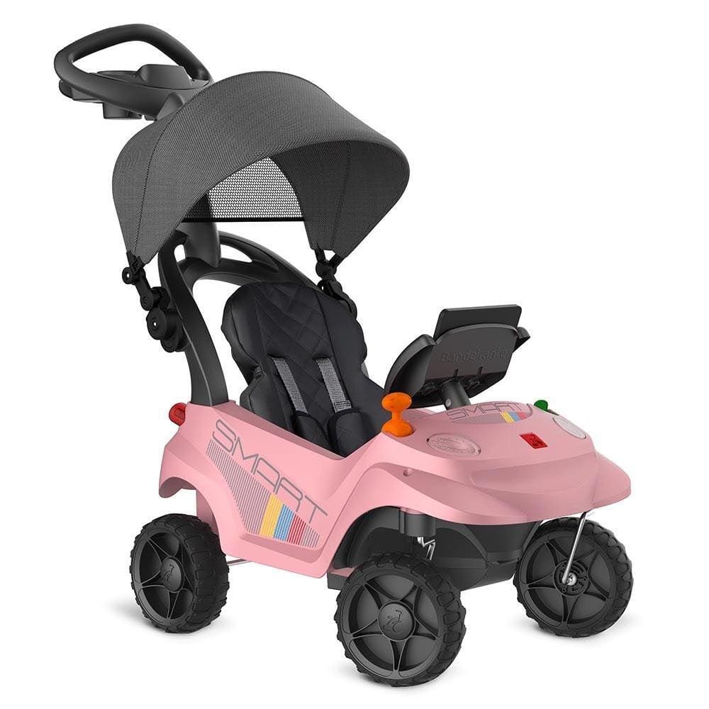 Triciclo Infantil Com Empurrador Velocita Classic Azul - Bom Preço Magazine