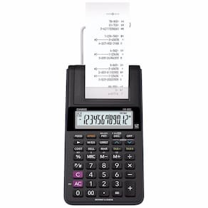 Calculadora Com Bobina Casio 12 Digitos Hr-8Rc Bivolt
