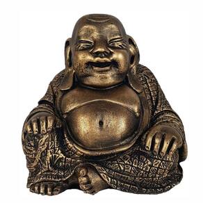 Imagem Buda Chinês Da Fortuna Sorte Budismo Grande Cor Ouro