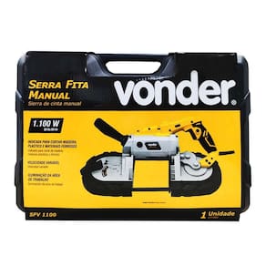 Serra Fita Manual Vonder Sfv1100 220V Luz Led 6 Velocidades