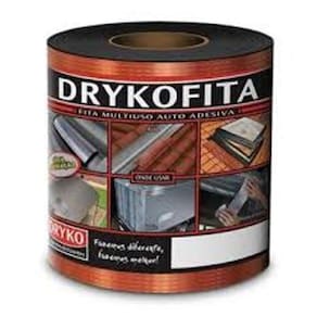 Manta Térmica Asfáltica Cor Telha 20 Cm X 10 Metros Dryko
