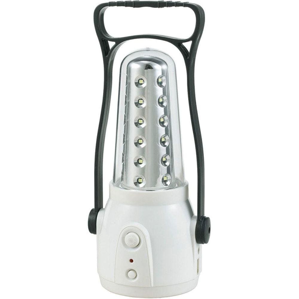 Lampião Recarregável EchoLife Bright 36 Leds Branco