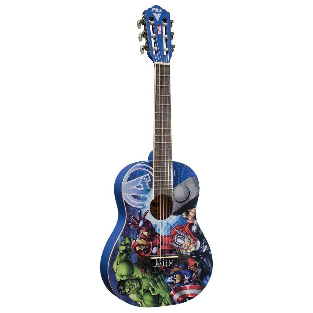 Violão Acústico 1/2 30 Nylon Infantil Marvel Avengers Vim-A1