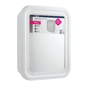 Armário Banheiro Toalete Pvc Branco Primafer