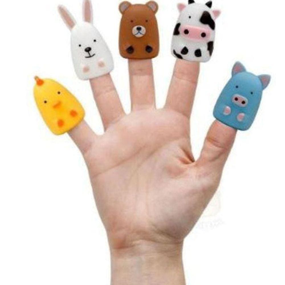 Fantoches De Dedos Dedoches De Animaizinhos Para Banho Buba