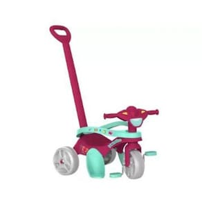 Triciclo Infantil Mototico Com Empurrador - Bandeirante