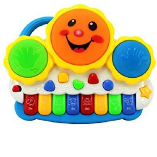 Brinquedo Teclado Musical Infantil Colorido 31 Teclas Importway