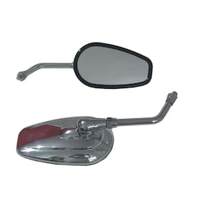 Espelho Retrovisor Gvs Mod.Harley Para Drag Star 650 Cromado