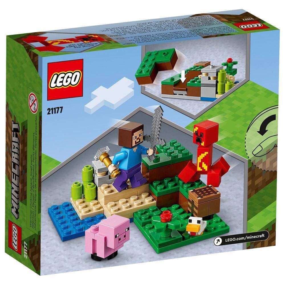 Lego Minecraft A Primeira Aventura 21169 542 Peças