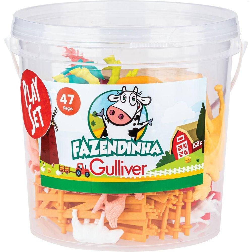 Miniatura Colecionável Fazendinha Playset 30 Figuras 17Ace