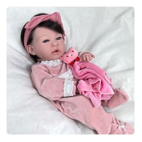 Bebê Reborn Menina Toda De Vinil Siliconado Pode Banhar N09