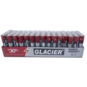 Pilha Palito Aaa 1,5V/+30% Glacier Eficiente Caixa C/60