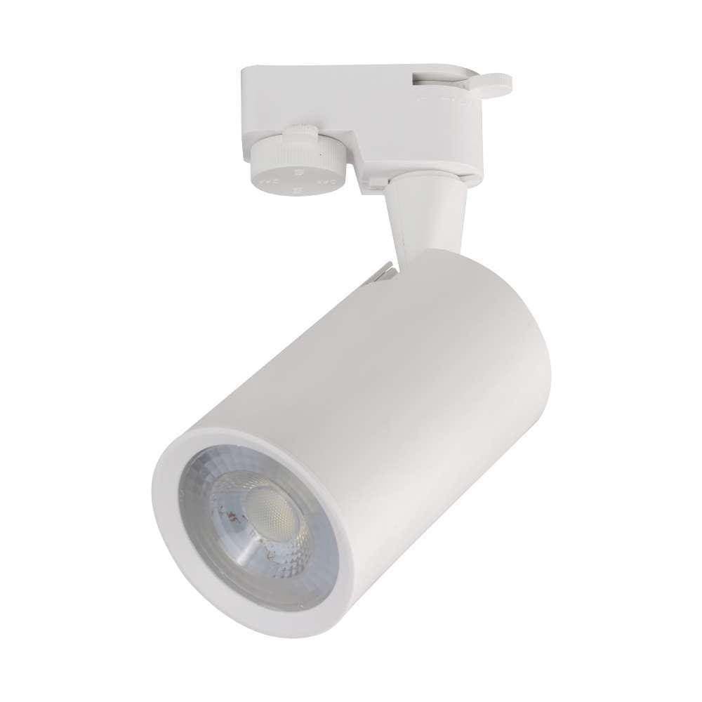 Spot Para Trilho Lâmpada Mr16 Gu10 Branco 50W Bivolt Blumena