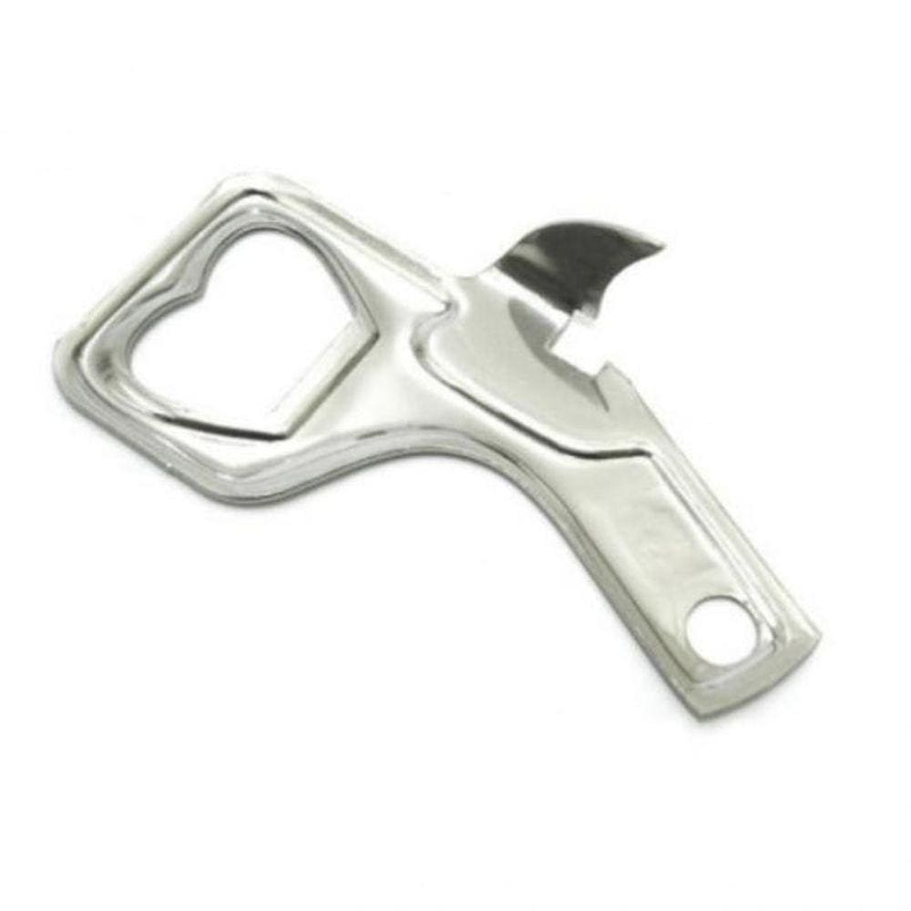 Abridor Combinado Lata e Garrafa Aço Inox