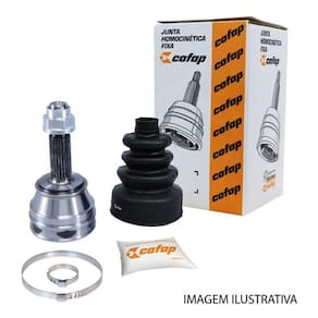 Junta Homocinética Cofap Lado Roda Spin 1.8 8v Automático 2012 Fixa Dentes Externo 25 Internos 23