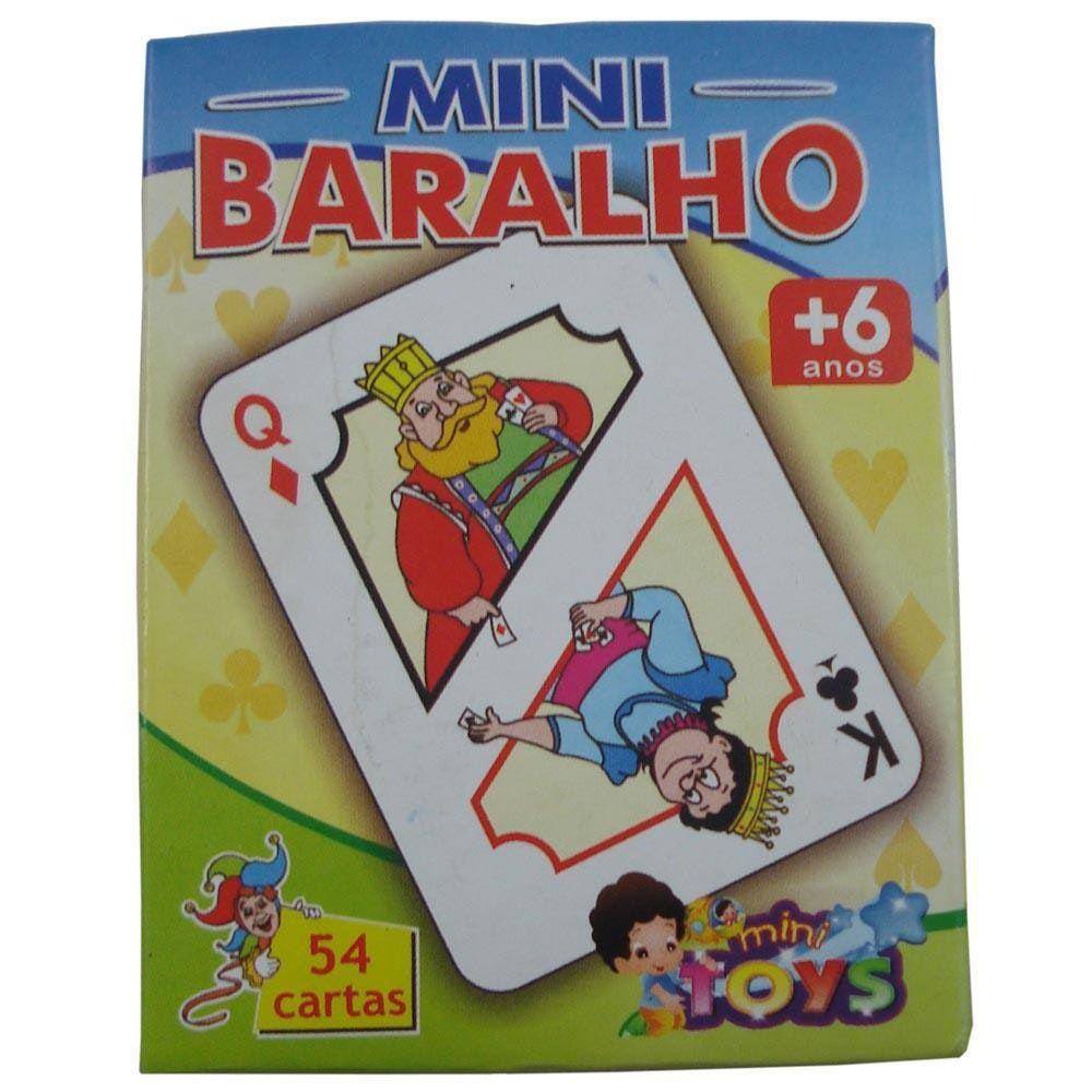 Jogo De Baralho De Papel - Unitário - 54 Cartas - Abbmix - Baralho