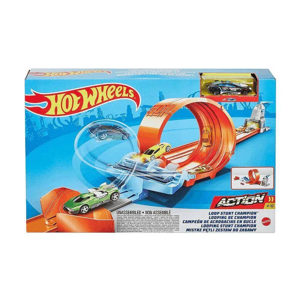 🏷️【Tudo Sobre】→ Hot Wheels Wall Tracks - Pista Demolição Total - Mattel