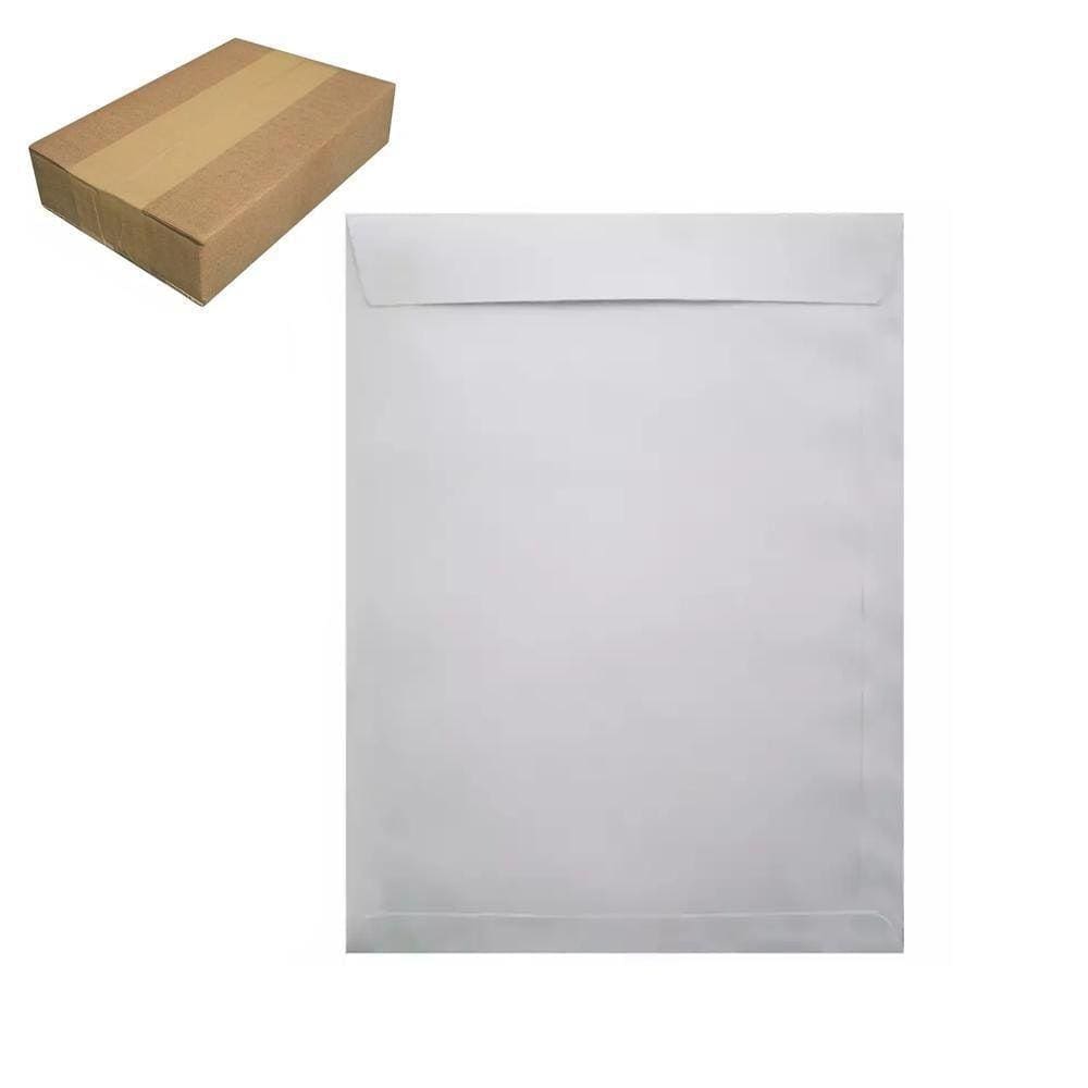 Envelope Saco Branco Scrity 90G 176X250Mm Com 250
