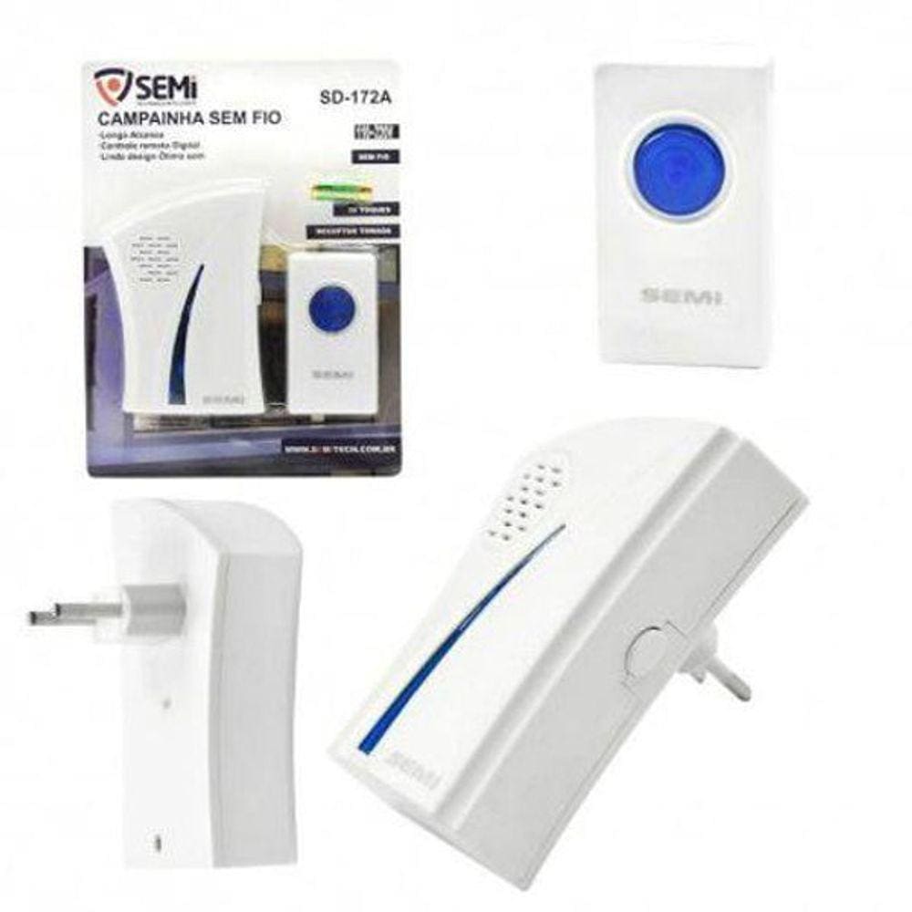 Campainha Sem Fio Semi