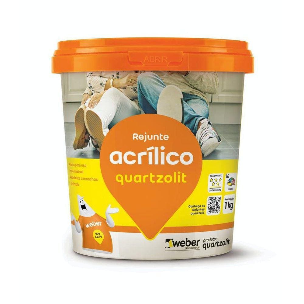 Rejunte Acrilico Ipe Quartzolt 1Kg