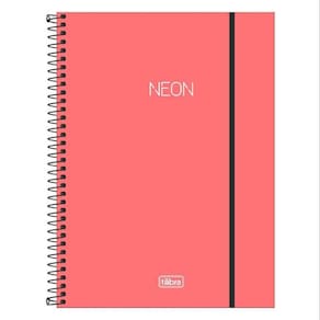 Caderno Tilibra Universitário Neon 1 Matéria