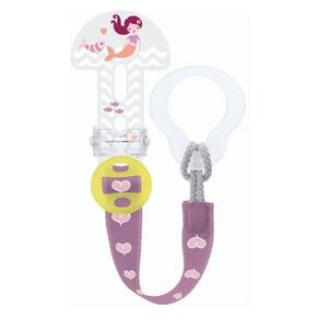 Prendedor De Chupeta Mam Clip It Rosa 3132 Meninas