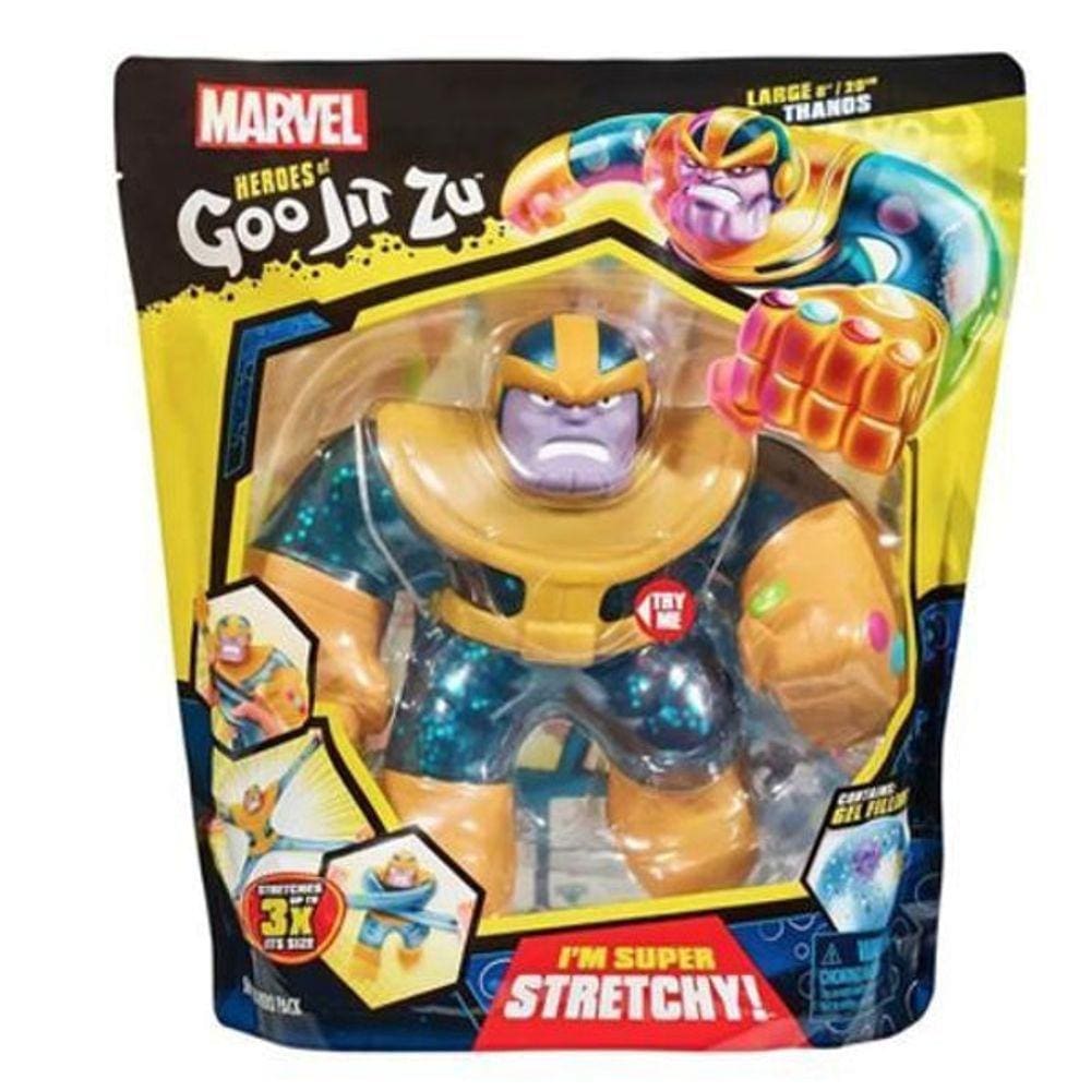 Boneco Goo Jit Zu Heroes Elástico Gigante Thanos Marvel