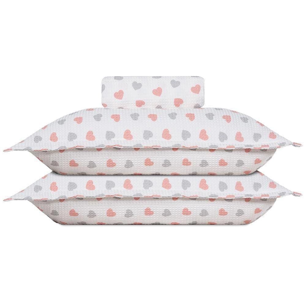 Kit Colcha De Piquet Queen 3 Peças Estampado Dohler-Vênus
